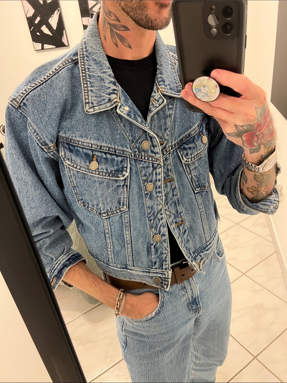 True Vintage Classic Blue Denim Jacket